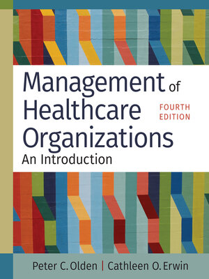 cover image of Management of Healthcare Organizations
